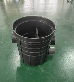 GHYWF雨污分流器 农村厨房315油污格栅井塑料
